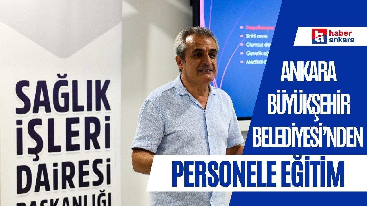 Ankara Büyükşehir Belediyesi sokak hayvanları birim personellerine eğitim programı düzenleyecek