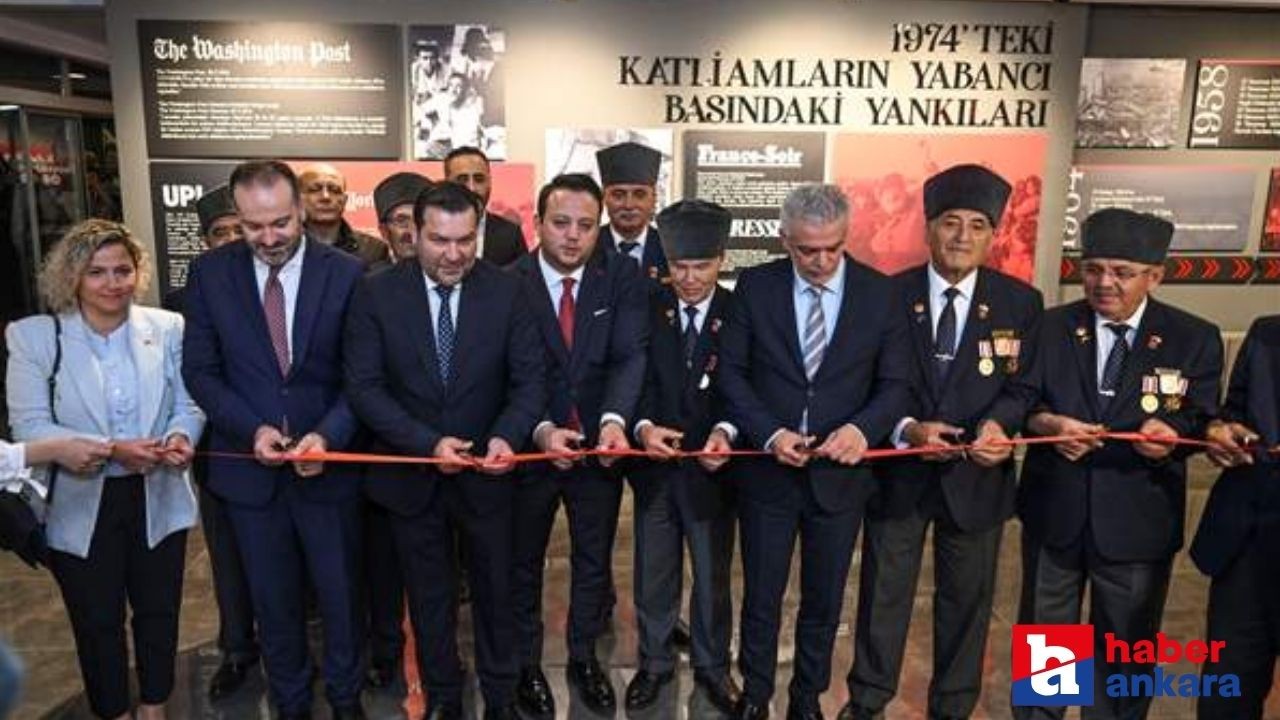Kıbrıs Gerçekleri sergisi Ankara'da düzenlendi!