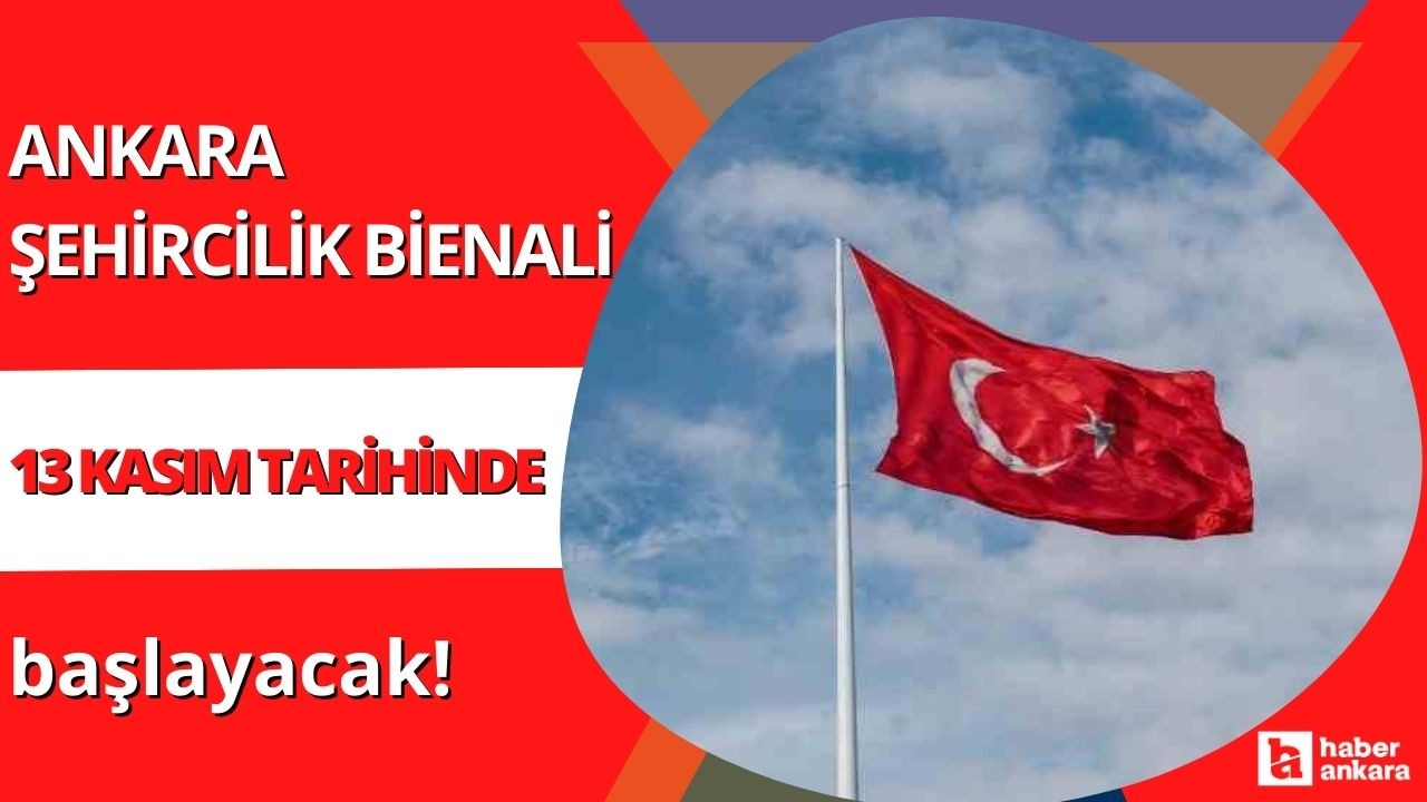 Ankara Şehircilik Bienali 13 Kasım'da başlayacak!