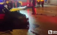 Keçiören'de ters yöne giren araç kazaya neden oldu: 2'si çocuk 5 kişi yaralandı