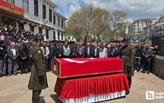 Haymana bugün şehidini son yolculuğuna uğurladı