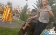 Sincan'da arkadaşını öldüresiye darbeden kız çocukları o anları da kayda aldılar