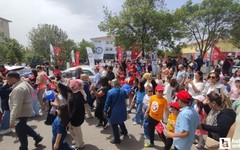 Ankara'da yunus ekiplerinden çocuklar için anlamlı gösteri