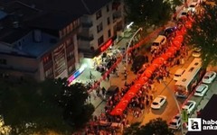 Keçiören Belediyesinin 19 Mayıs fener alayı Keçiörenlileri buluşturdu