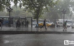 Ankara'da etkili sağanak yağış su baskınlarına neden oldu