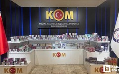 Başkent Ankara'da 3 bin 70 kaçak elektronik sigara ele geçirildi