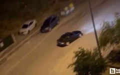 Etimesgut'ta drift atan sürücü korku dolu anlar yaşattı