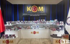 Ankara'da durdurulan araçta 1275 elektronik sigara bulundu