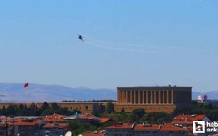 SOLOTÜRK'ten Anıtkabir semalarında çevre tanıma uçuşu