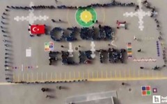 Başkentli öğrencilerden "Özgür Filistin" temalı koreografi çalışması