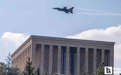 SOLOTÜRK'ten Cumhuriyet Bayramı'na özel Anıtkabir semalarında gösteri uçuşu!