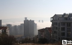 Başkent sabah saatlerinde yoğun sise teslim oldu