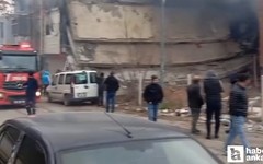 Altındağ'da metruk binada yangın çıktı!