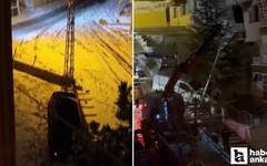 Başkentte kar yağışı sürücülere zaman zaman zor anlar yaşattı!