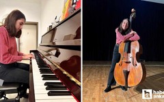 Ankara'da yaşayan 13 yaşındaki kız yeteneği ile büyülüyor