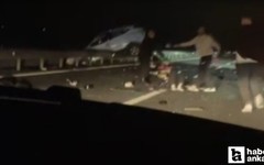 Polatlı-Sivrihisar sınırında trafik kazası!