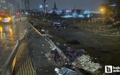 Yenimahalle'de kontrolden çıkan otomobil takla attı: 1 ölü