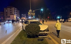 Çubuk'ta 2 ayrı trafik kazası: 4 yaralı!