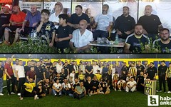 Ankaragücü taraftarlarının katıldığı “Eren ve Mert Halı Saha Turnuvası” sona erdi