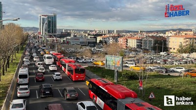 Ankara'da Şubat ayında 12.047 yeni araç daha trafiğe katıldı!
