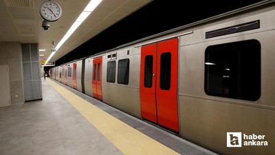 SON DAKİKA: Ankaray'da metro seferleri geçici olarak durduruldu