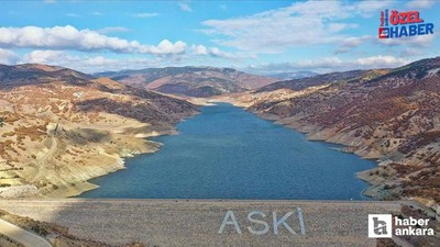 Ankara'da barajların doluluk oranları yarı yarıya düştü