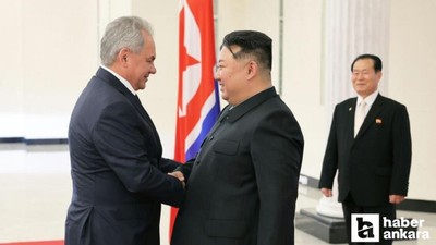 Kim Jong-Un, Rusya Güvenlik Konseyi Sekreteri Şoygu'yu  Pyongyang’da ağırladı
