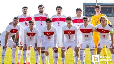 U19 Milli Takımı İngiltere'den puanla dönüyor