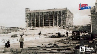 Anıtkabir'in hiç bilinmeyen resimleri! Böyle inşa edilmiş