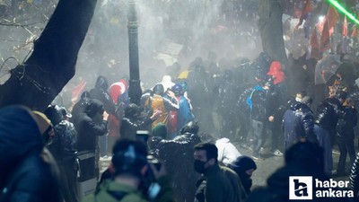 Ankara'daki gösterilerde 66 kişi gözaltına alındı, 5 polis yaralandı!