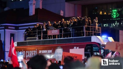 Başkentte izinsiz gösteriye müdahale: 2 polis yaralandı