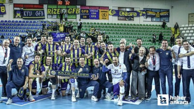 Fenerbahçe Kupa Voley'de şampiyon oldu