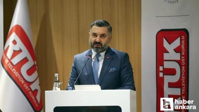 RTÜK Başkanı Şahin: Tehditlere boyun eğmeyeceğiz, hukuksuz yayınlara yaptırım uygulayacağız