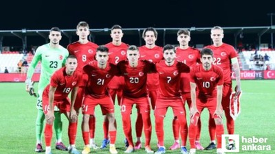 Ümit Milli Takım, Belarus'a 3-2 yenilerek hazırlık maçını kaybetti