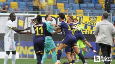 Ankaragücü - Çorum FK maçının cezaları açıklandı