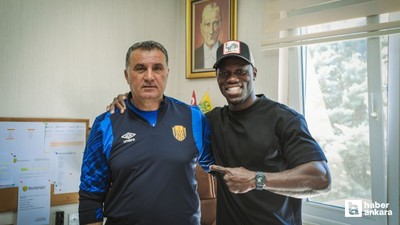Ankaragücü'nün eski futbolcusu Orgill, Beştepe tesislerini ziyaret etti