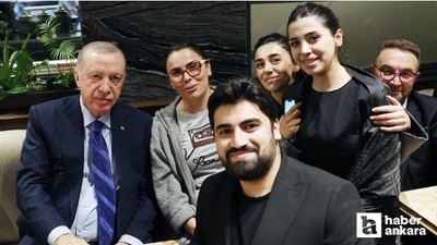 Cumhurbaşkanı Erdoğan'dan başkentte sürpriz kafe ziyareti