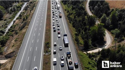 Kızılcahamam-Kahramankazan-Ankara yolunda bakım ve onarım çalışması yapılıyor