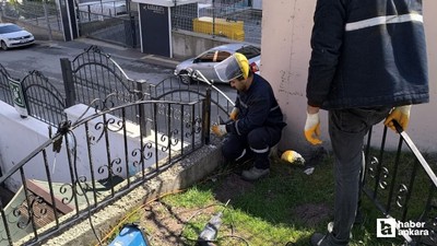 Pursaklar Belediyesi ilçede bakım onarım desteklerinde bulunmaya devam ediyor