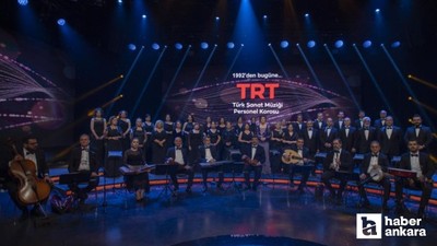 TRT Türk Sanat Müziği Personel Korosu 33 yaşında