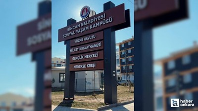 Sincan Belediyesi Sosyal Yaşam Kampüsü sağladığı imkanlarla dikkat çekiyor