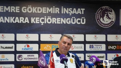 Ankaragücü Teknik Dİrektörü Mustafa Kaplan: Final maçımız kaldı!