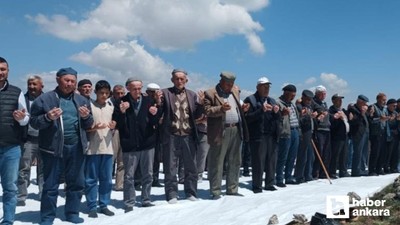 Beypazarı’nda kuraklığa karşı yağmur duası edildi