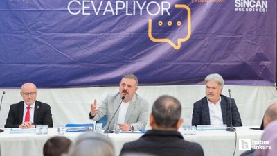 Sincan Belediyesi 'Vatandaş Soruyor, Başkan cevaplıyor' programına devam ediyor
