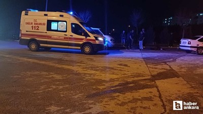 Çorum'da trafik kazasında elektrikli scooter sürücüsü yola savruldu