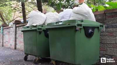 Kahramankazan Belediyesi çöp saati uygulamasına geçtiklerini duyurdu