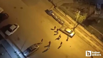 Altındağ'da iki grup arasında çıkan kavgayı mahalleli ayırdı