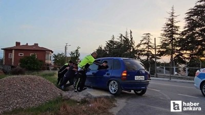 Çorum'da polisin dur ihtarına uymayan sürücüye 53.200 TL ceza