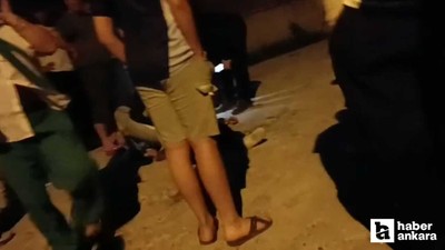 Mamak'ta iddialara göre bir kadın kendini balkondan attı