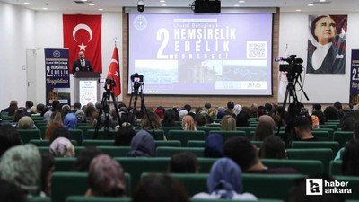 2. Ulusal Bütünleşik Hemşirelik ve Ebelik Kongresi Ankara'da başladı